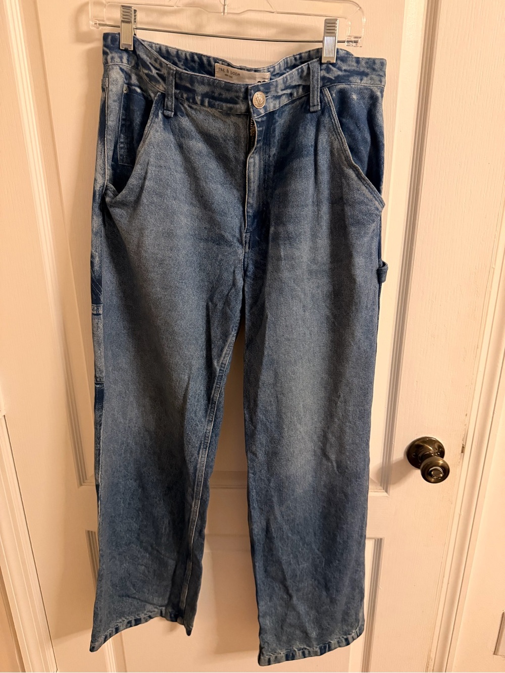 rag & bone Relaxed Blue Carpenter Jeans